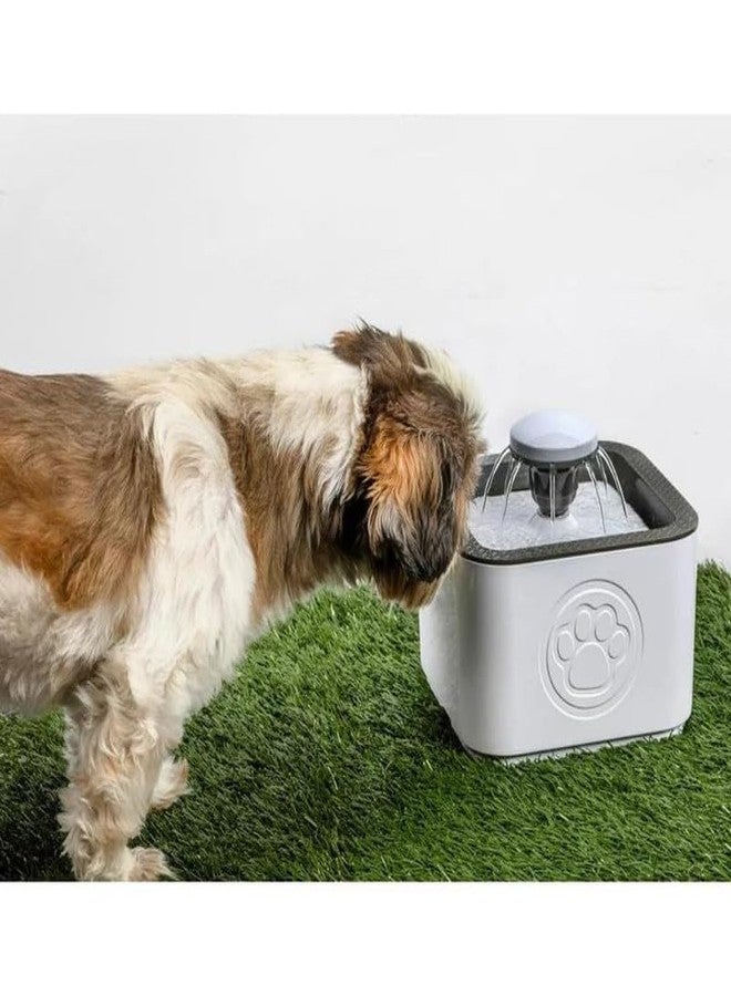 BohoBark Cat Water Fountain Dispenser, 2L, Ultra Quiet Cat Drinking Fountain with Filter, Automatic Pet Water Fountain, Cat Fountain for Cats and Small Dogs - Image 5